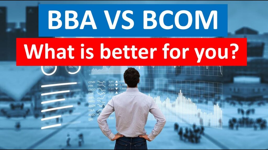 BBA Vs BCom